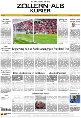 Cover of Zollern-Alb-Kurier (Balingen)