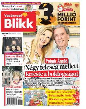 Cover of Vasarnapi Blikk