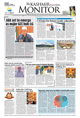 Cover of Kashmir Monitor