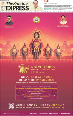 Cover of The Indian Express