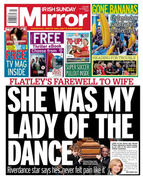 Cover of Irish Sunday Mirror