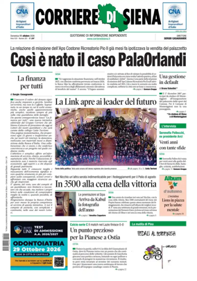 Cover of Corriere di Siena