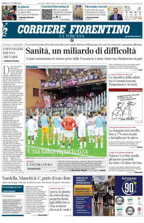 Cover of Corriere Fiorentino