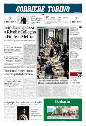 Cover of Corriere Torino