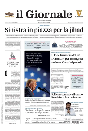Cover of Il Giornale (Italy)
