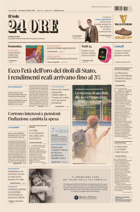 Cover of Il Sole 24 Ore