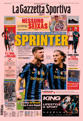 Cover of La Gazzetta dello Sport - Napoli