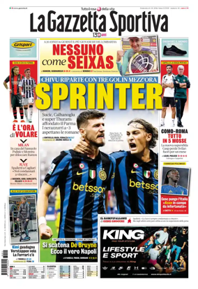Cover of La Gazzetta dello Sport - Roma