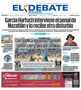 Cover of El Debate de Culiacan