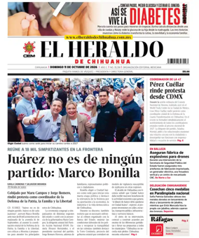 Cover of El Heraldo de Chihuahua