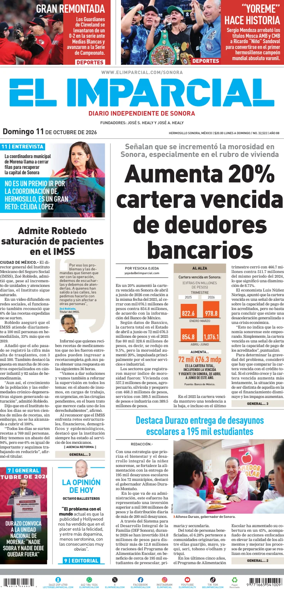 Cover of El Imparcial