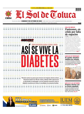 Cover of El Sol de Toluca