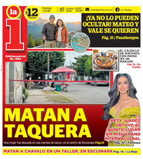 Cover of La I de Sinaloa