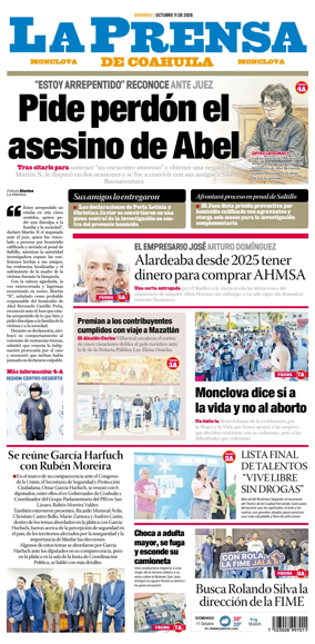 Cover of La Prensa de Coahuila