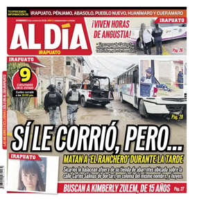 Cover of Periodico Al Dia (Irapuato)