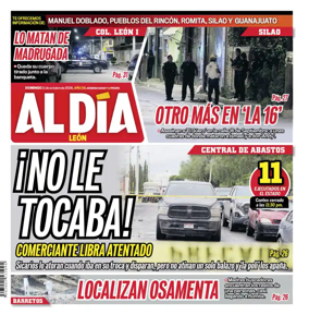 Cover of Periodico Al Dia (Leon)