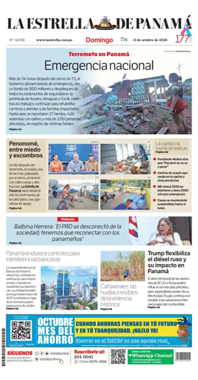 Cover of La Estrella de Panama