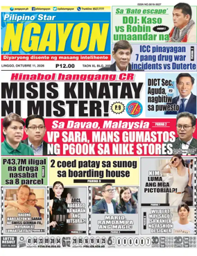 Cover of Pilipino Star Ngayon