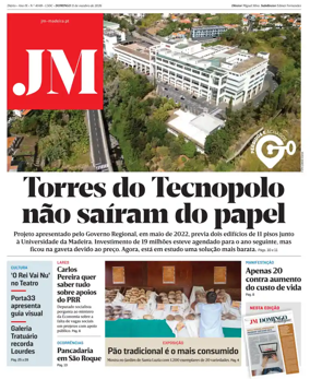 Cover of Jornal Madeira