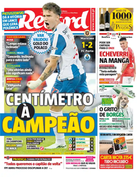 Cover of Record (Portugal)