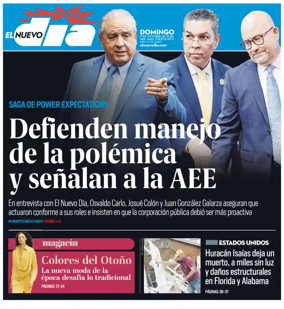Cover of El Nuevo Dia