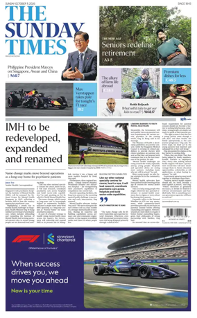 Cover of The Straits Times