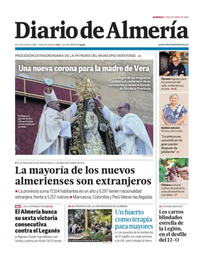Cover of Diario de Almeria