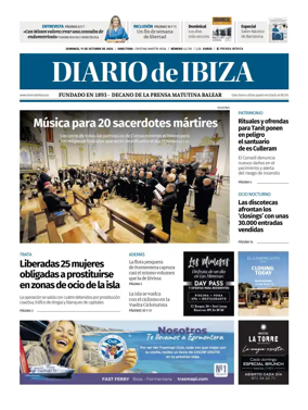 Cover of Diario de Ibiza