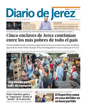 Cover of Diario de Jerez