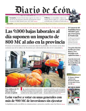 Cover of Diario de Leon