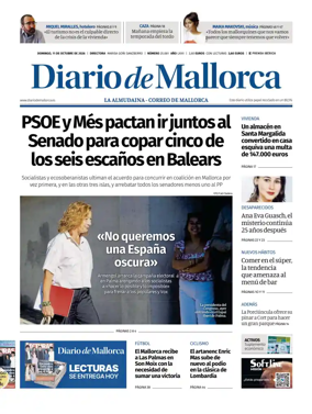 Cover of Diario de Mallorca