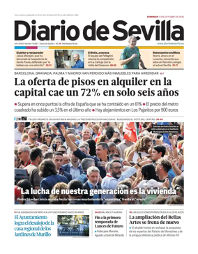 Cover of Diario de Sevilla