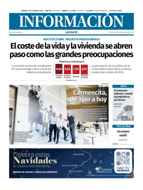 Cover of Diario Informacion
