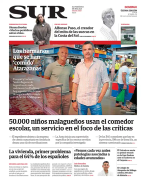 Cover of Diario Sur_Ultima