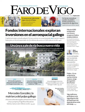 Cover of Faro de Vigo