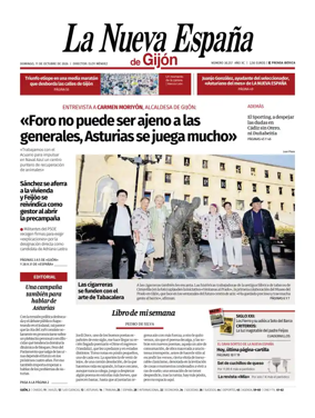Cover of La Nueva Espana (Gijon)