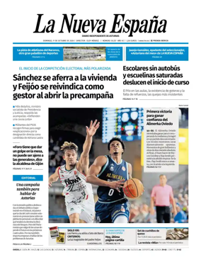 Cover of La Nueva Espana (Oviedo)