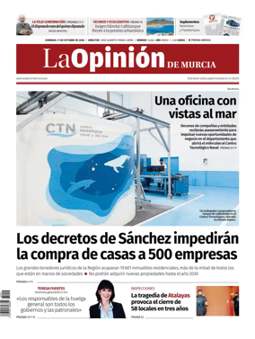 Cover of La Opinion de Murcia