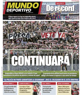 Cover of Mundo Deportivo (Bizkaia-Araba)