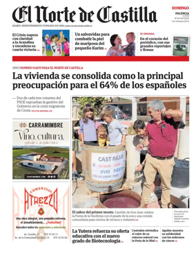 Cover of Norte de Castilla (Palencia)
