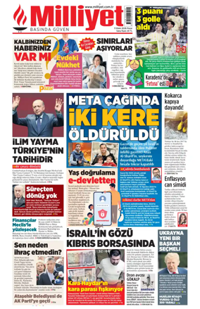 Cover of Milliyet