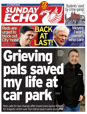 Cover of Liverpool Echo