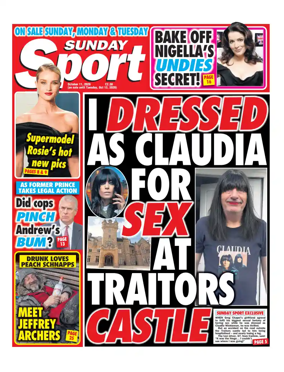 Cover of Sunday Sport