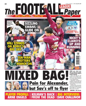 Cover of The Football League Paper