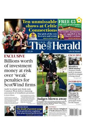 Cover of The Herald (Scotland)