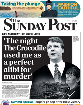 Cover of The Sunday Post (Dundee)