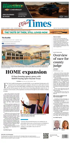 Cover of El Paso Times