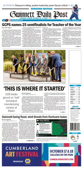 Cover of Gwinnett Daily Post