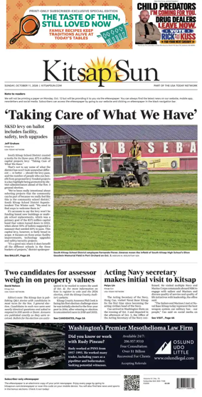 Cover of Kitsap Sun