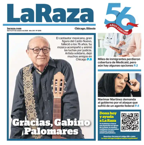Cover of La Raza Chicago
